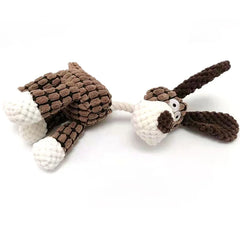 Donkey Shape Corduroy  Dog Toys