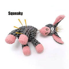 Donkey Shape Corduroy  Dog Toys