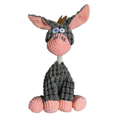 Donkey Shape Corduroy  Dog Toys