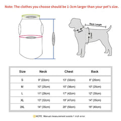 Pet Dog Clothes Autumn Winter Coat