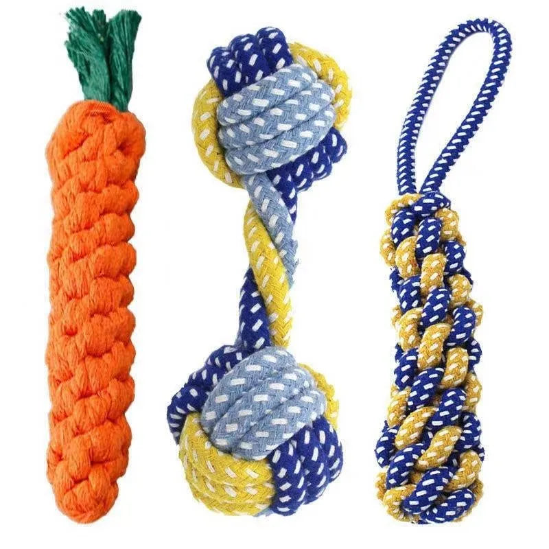 Carrot Knot Rope Ball Cotton Rope Dumbbell