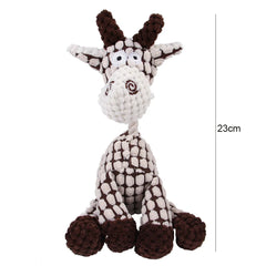 Donkey Shape Corduroy  Dog Toys