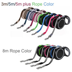 pet Leash Retractable Roulette Collar