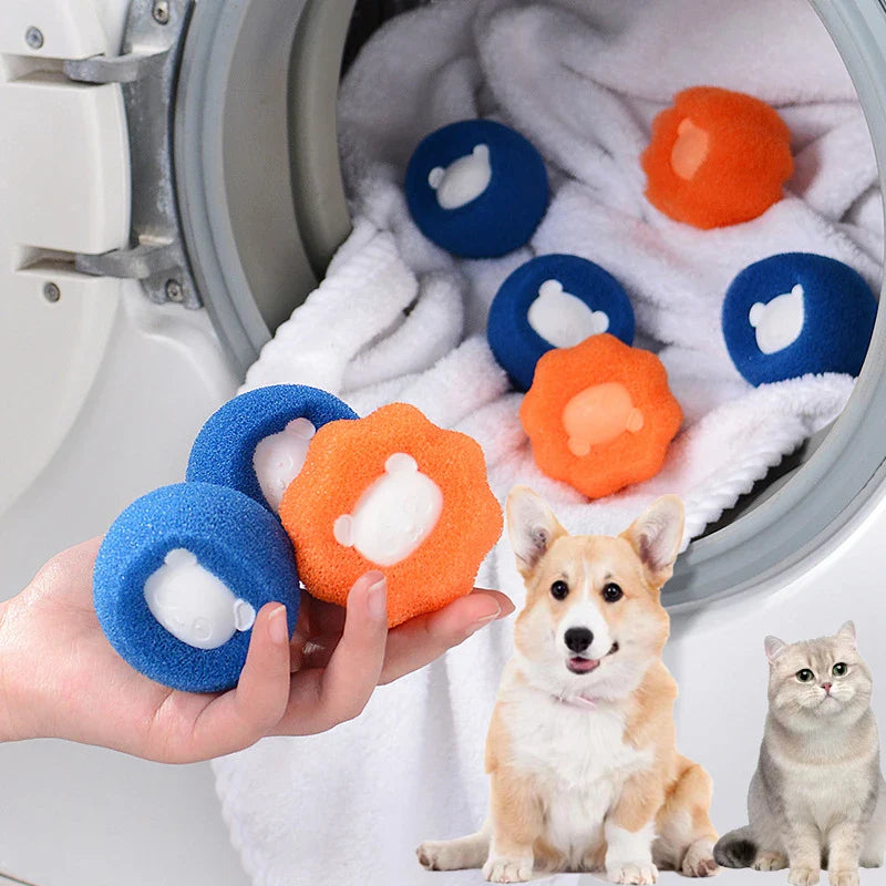 Pet Hair Remover Reusable Ball