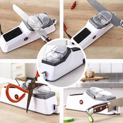 Household Portable Electric Double-sided Knife Sharpener