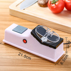 Household Portable Electric Double-sided Knife Sharpener